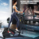 Elliptical Machine, Cross Trainer with Smart APP Connection, 10-Level Resistance, , Heart Rate Sensor, Exercise Elliptical for Home Office, 390Lbs Weight Capacity