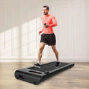 Walking Pad Treadmill under Desk-Under Desk Treadmill for Office Home,2 in 1 Desk Treadmill Space Saving with Treadmill Mat,Remote Control,Led Display.