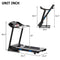 [US in Stock]Folding Treadmills 15% Automatic Incline , Max 3.25 HP Running and Walking Jogging Exercise with 12 Preset Programs, Tracking Pulse, Calories Exercise Treadmill