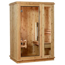 Logan 1 - Person Traditional Steam Sauna in Cedar