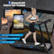 [US in Stock]Folding Treadmills 15% Automatic Incline , Max 3.25 HP Running and Walking Jogging Exercise with 12 Preset Programs, Tracking Pulse, Calories Exercise Treadmill