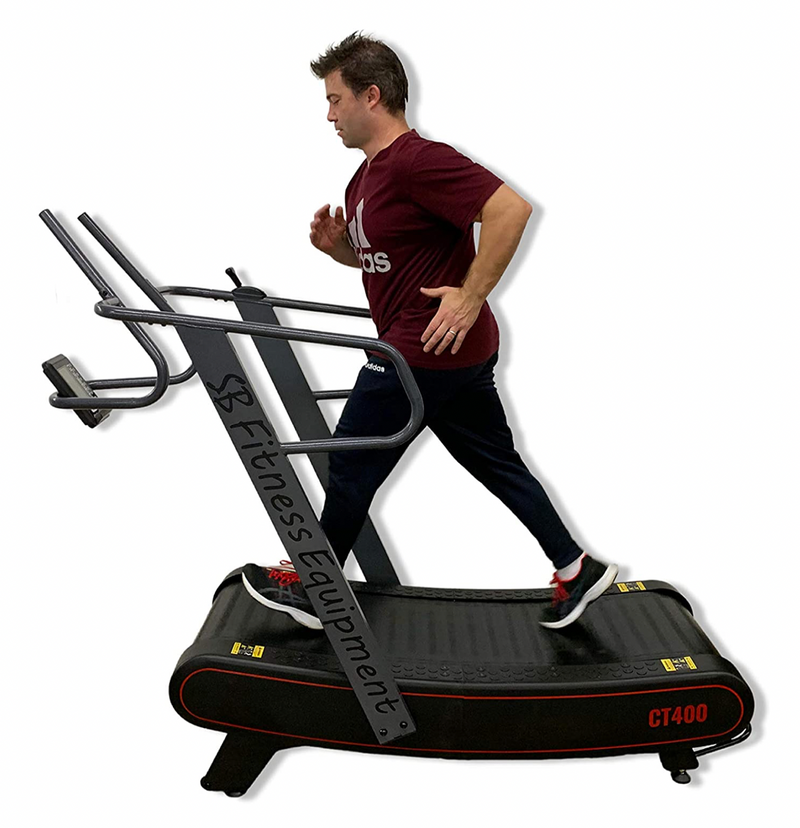 SB Fitness Equipment CT400 Self Generated Curved Treadmill