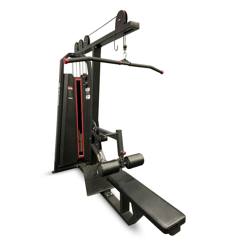 SB Fitness Equipment LPLR200S Commercial Lat Pulldown/Low Row Combo