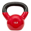 Sunny Health & Fitness Vinyl Coated Kettle Bells 5 - 25 lbs