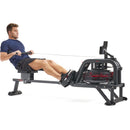 Sunny Health & Fitness Smart Obsidian Surge 500 m Water Rowing Machine