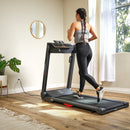 Sunny Health & Fitness Smart Strider Treadmill with 20" Wide LoPro Deck