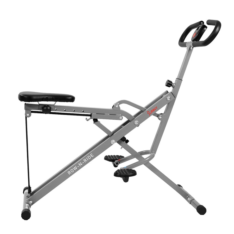 Sunny Health & Fitness Upright Row-N-Ride® Rowing Machine