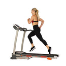 Sunny Health & Fitness Manual Incline Treadmill w/ LCD Display