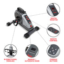 Sunny Health & Fitness Electromagnetic Mini Exercise Bike