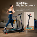 Sunny Health & Fitness Smart Easy Assembly Folding Treadmill