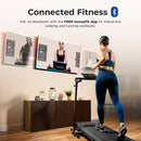 Sunny Health & Fitness Smart Easy Assembly Folding Treadmill