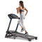 Sunny Health & Fitness Premium Smart Treadmill with Auto Incline