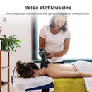 Chic Massage Gun Deep Tissue Powerful 3000Rpm Handheld Percussion Muscle Massager with 2500Mah Battery for Muscle Pain