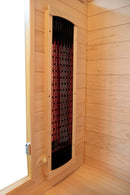 3 - Person Bluetooth Compatible FAR Infrared Sauna in Hemlock