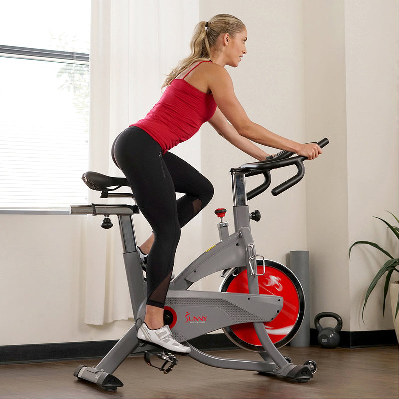 Sunny Health & Fitness AeroPro Exercise Bike for Indoor Cycling