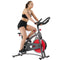 Sunny Health & Fitness Belt Drive Exercise Bike Indoor Cycling Bike w/ LCD Monitor