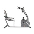 Sunny Health & Fitness Stationary Cross Trainer Recumbent Bike with Arms Exerciser