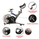 Sunny Health & Fitness Asuna Lancer Rear Flywheel Commercial Exercise Bike