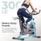 Sunny Health & Fitness SMART Magnetic Resistance Exercise Bike with Dumbbell Holder