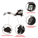 Sunny Health & Fitness Dual Function Rowing Machine Multi-Rower