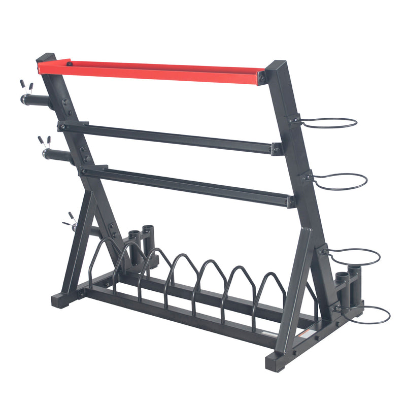 Sunny Health & Fitness Weights Rack All-In-One Storage Stand