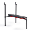 Sunny Health & Fitness Adjustable Standard Incline Weight Bench with Rack