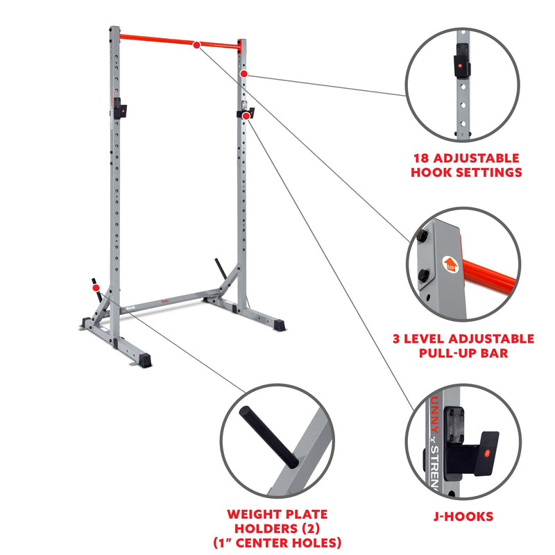 Sunny Health & Fitness Squat Stand Power Rack