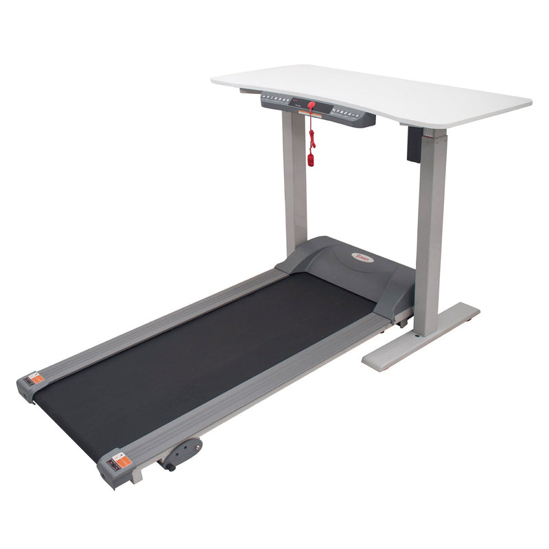 Sunny Health & Fitness Treadmill with Detachable Automated Desk