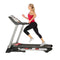 Sunny Health & Fitness Electric Folding Treadmill with Bluetooth Speakers, Incline & Heart Rate Monitoring