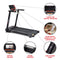 Sunny Health & Fitness Interactive Slim Auto Incline Treadmill with Bluetooth