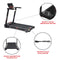 Sunny Health & Fitness Interactive Slim Auto Incline Treadmill with Bluetooth