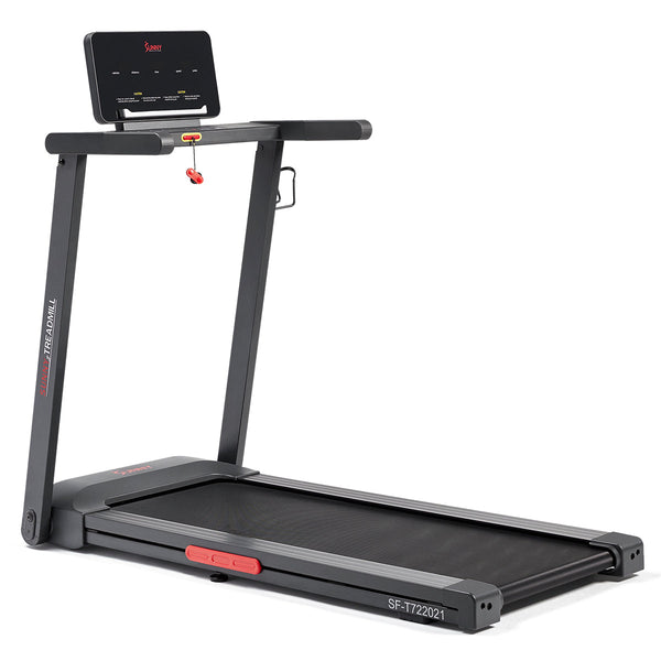 Sunny Health & Fitness Interactive Slim Treadmill with Bluetooth