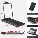 Sunny Health & Fitness Nimble Smart Compact Treadpad® Treadmill