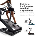 Sunny Health & Fitness Premium Incline Decline Treadmill