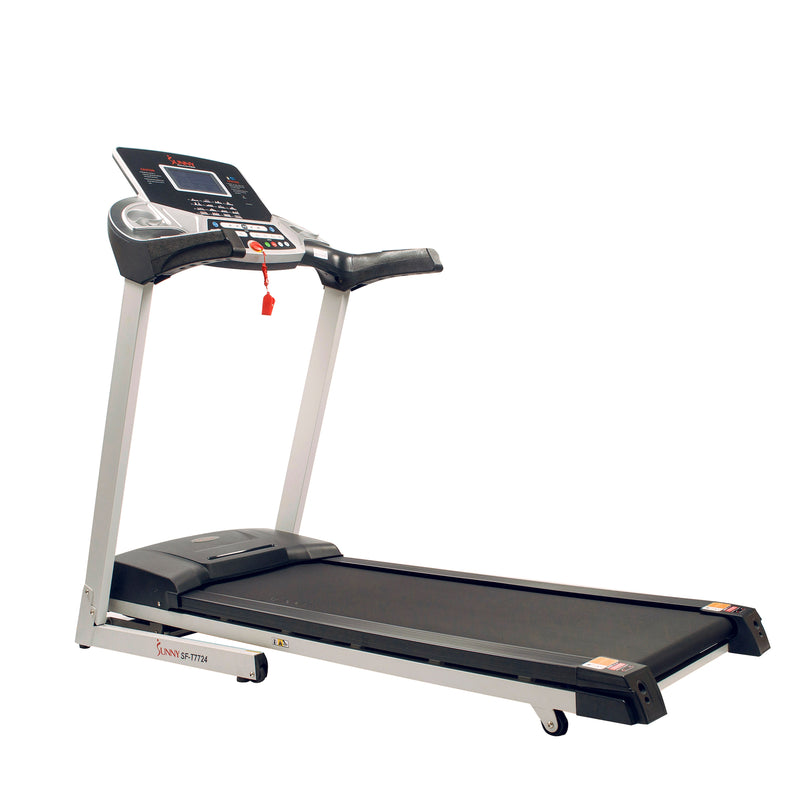 Sunny Health & Fitness Energy Flex Motorized Treadmill with Automatic Incline