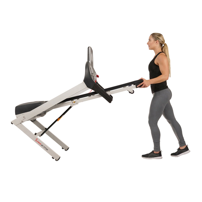 Sunny Health & Fitness Energy Flex Motorized Treadmill with Automatic Incline