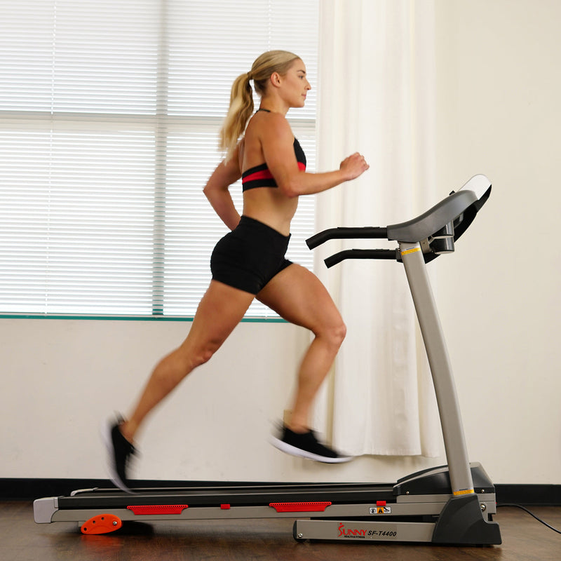 Sunny Health & Fitness Manual Incline Treadmill w/ LCD Display